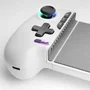 Mars Gaming MGPXPRO Mando Inalámbrico Bluetooth Hall Effect Blanco - Compatible con PS4, Switch, PC, Android, iOS, Soporte para Móvil hasta 7''